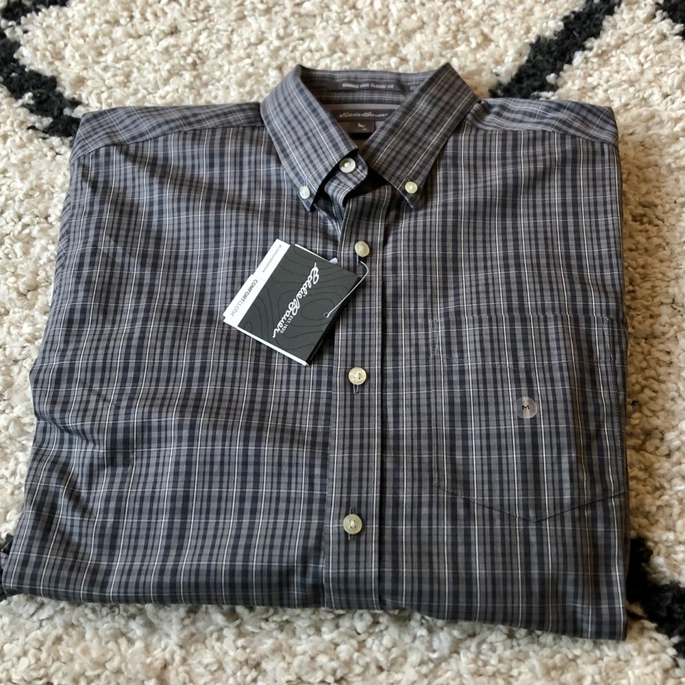 NWT Eddie Bauer Button Up